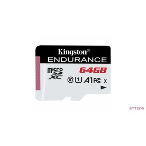 Kingston 64GB SD micro Endurance (SDXC Class 10) (SDCE/64GB) memória kártya