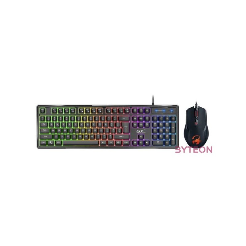 Genius Scorpion KM-GX6 Gaming Keyboard Combo Black HU
