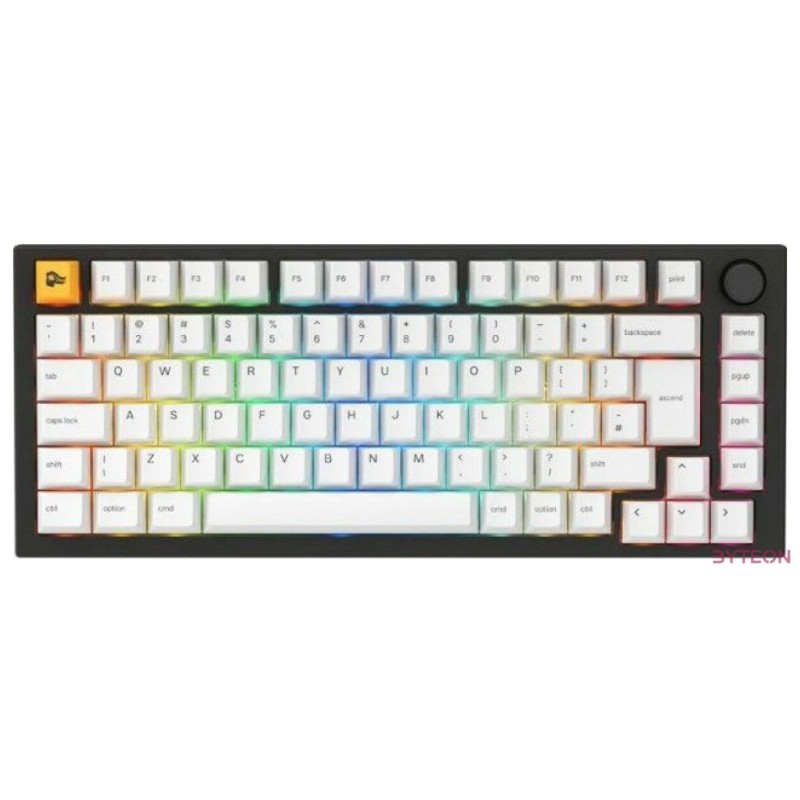 Glorious GMMK PRO 75 Prebuilt ISO Keyboard Black Slate UK