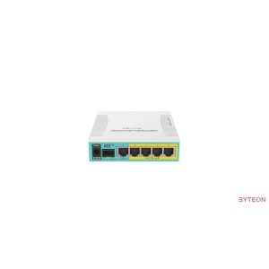 MikroTik hEX PoE RB960PGS L4 128MB 5x GbE PoE port router