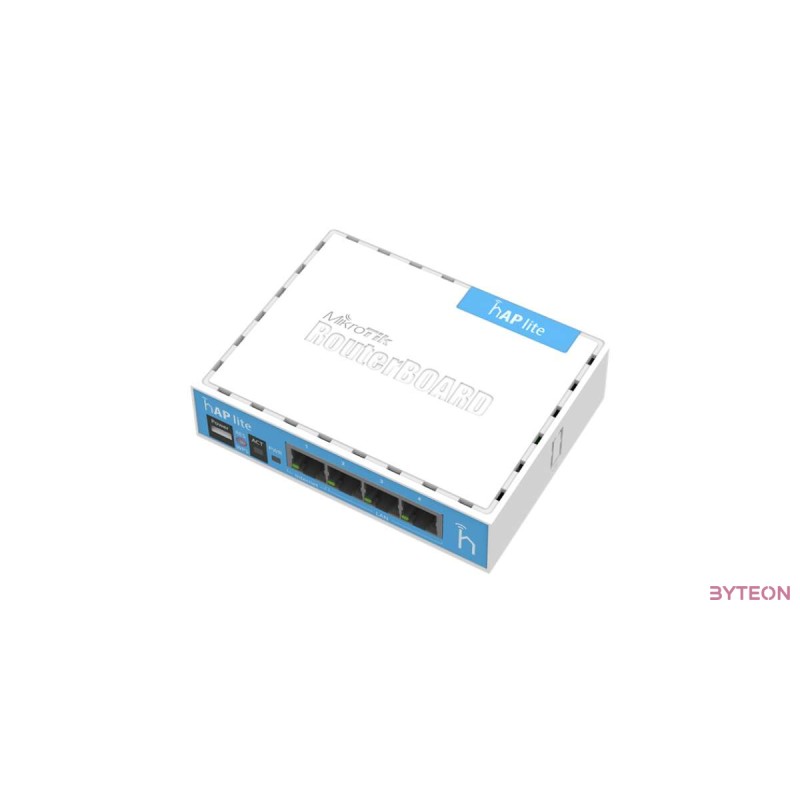 MikroTik hAP lite classic RB941-2nd L4 32Mb 4x FE LAN router