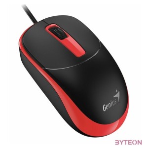 Genius DX-123 Wired Mouse Black,Red