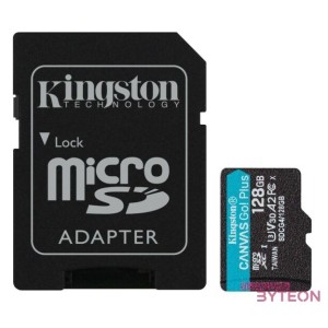 SD Micro 128GB XC Kingston 1Adapter UHS-I U3 SDCG4,128GB