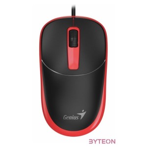 Genius DX-123 Wired Mouse Black,Red