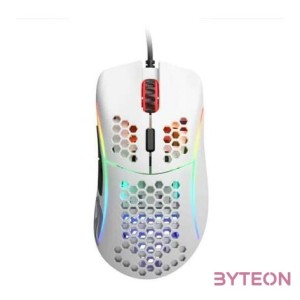 Glorious Model D Gaming Race RGB Matte White