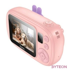 Hoco DV205 digitális gyerek kamera rózsaszaín