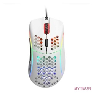 Glorious Model D Gaming Race RGB Matte White