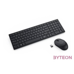 Dell KM555 USB silent rádiós magyar billentyűzetegér