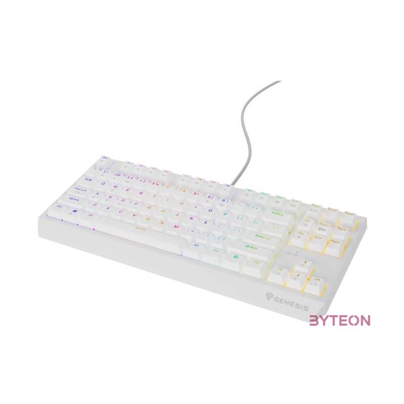 Natec Genesis Thor 230 TKL RGB USB mechanikus angol billentyűzet NKG-2080