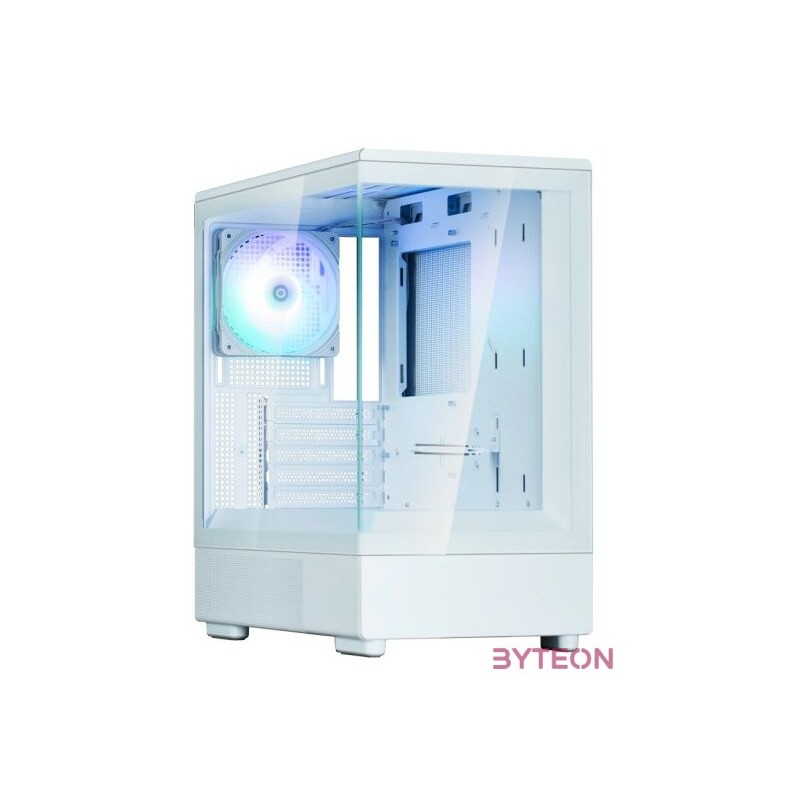 Zalman P10 fehér M-ATX ház