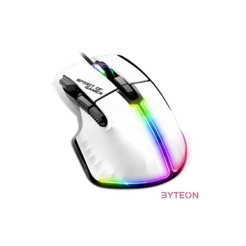 Spirit of Gamer PRO-M5 Arctic USB optikai egér