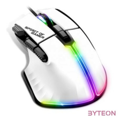 Spirit of Gamer PRO-M5 Arctic USB optikai egér