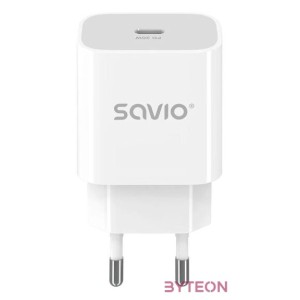 Hálózati töltő 1xUSB-C aljzattal Savio 20W LA-09