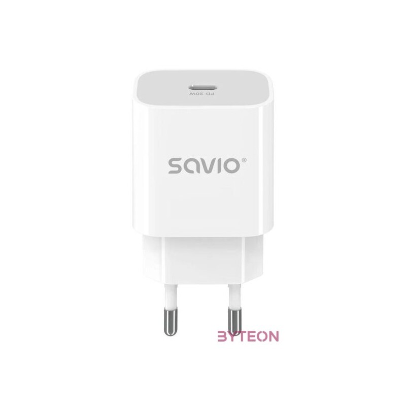 Hálózati töltő 1xUSB-C aljzattal Savio 20W LA-09