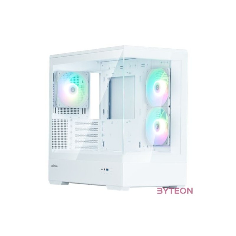 Zalman P30 V2 fehér M-ATX ház