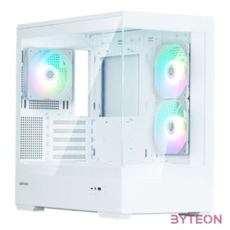 Zalman P30 V2 fehér M-ATX ház