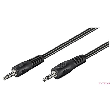 Audió kábel 3.5mm jack - 3.5mm jack 1,5m Goobay 50019