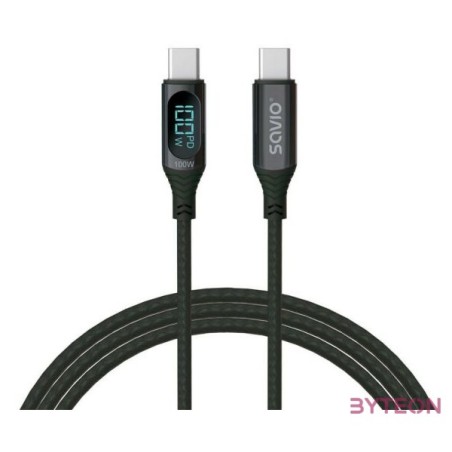 USB 2.0 C-C kábel 1m Savio CL-174