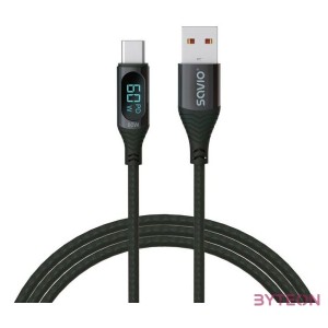 USB 2.0 A-C kábel 1m Savio CL-172
