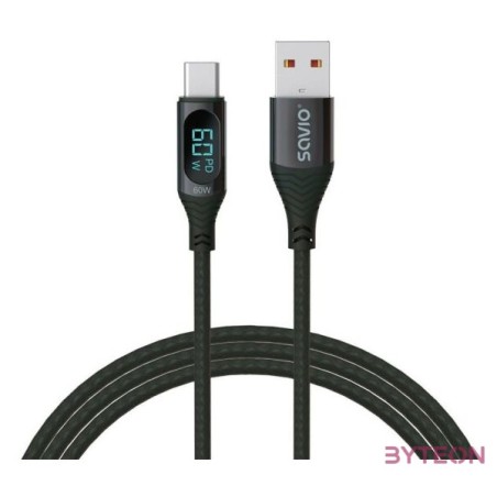 USB 2.0 A-C kábel 1m Savio CL-172