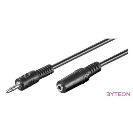 Audió kábel 3.5mm jack hosszabbító 2m Goobay 50431