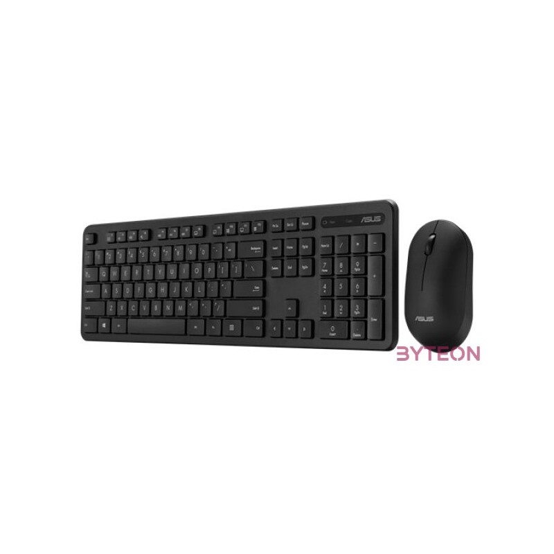 BILL ASUS CW100 vezeték nélküli billentyűzet és egér készlet - HU layout fekete