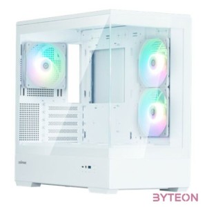 Zalman P30 V2 fehér M-ATX ház