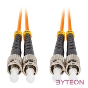 Lanberg Optikai patch MM ST,UPC-ST,UPC duplex 1m LSZH OM2 50,125 3.0mm narancssárga