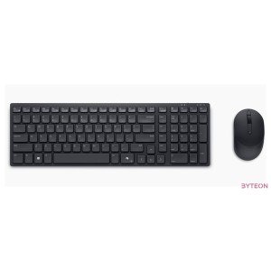 Dell KM555 USB silent rádiós magyar billentyűzetegér