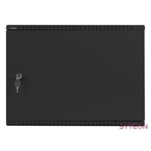 Lanberg rack szekrény 19 fali 4U3U,540x200 alacsony profil, fekete (összeszerelve)