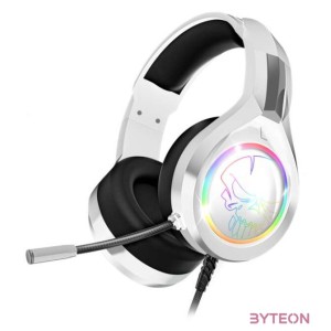 Spirit of Gamer PRO-H8 RGB White mikrofonos fejhallgató