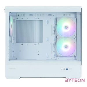 Zalman P30 V2 fehér M-ATX ház