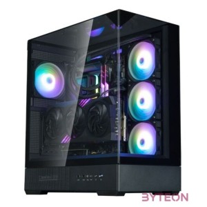 Zalman P40 PRISM fekete ház