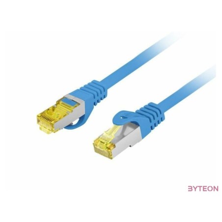 Lanberg Patch kábel CAT.6a S,FTP LSZH 2m kék, réz