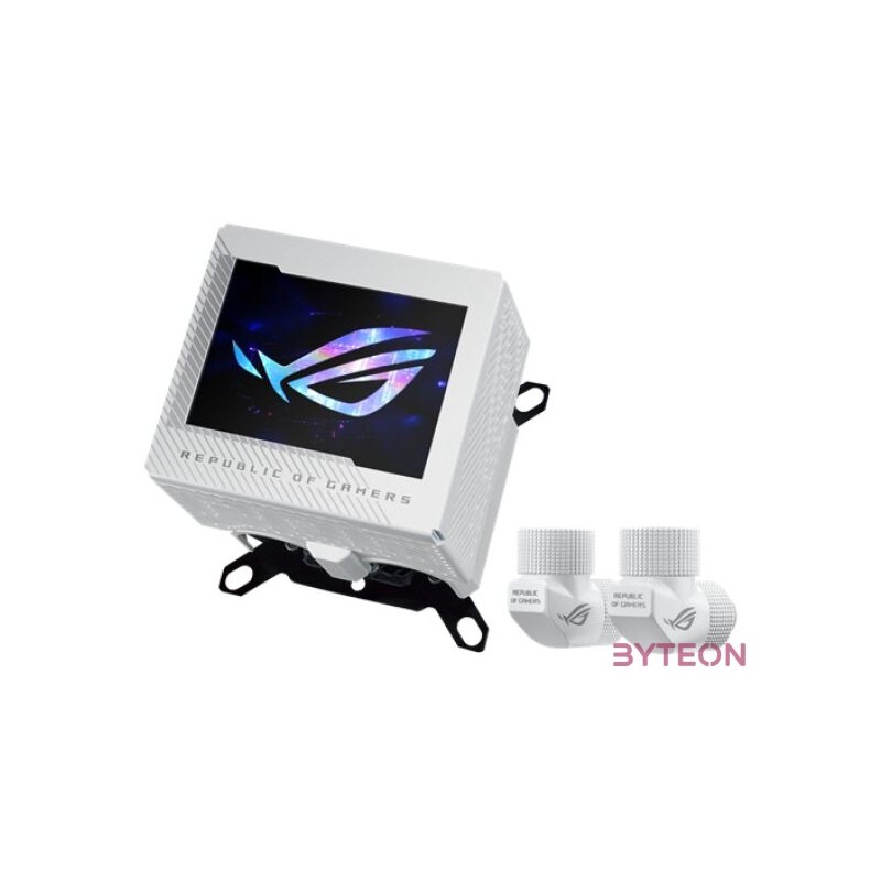 Fan ASUS ROG RYUJIN III WB WHT - Vízhűtő pumpa - Fehér