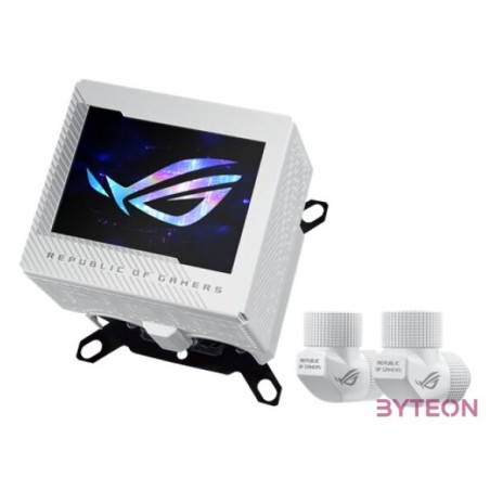 Fan ASUS ROG RYUJIN III WB WHT - Vízhűtő pumpa - Fehér