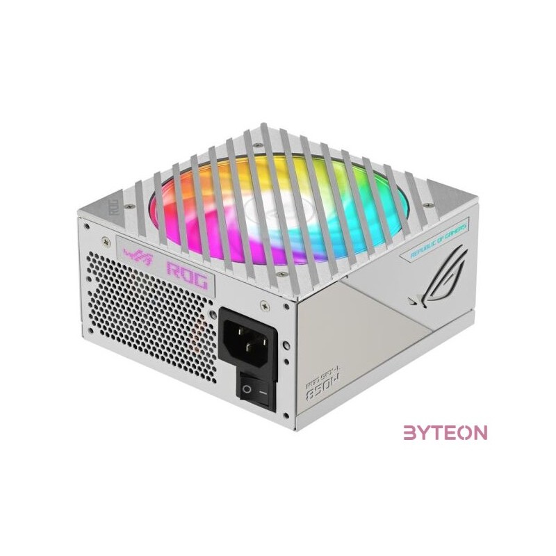 TÁP Asus ROG Loki 850W - ROG-LOKI-850P-WHITE-SFX-L-GAMING - 80 Platinum  - ATX 3.1 - Moduláris - fehér tápegység