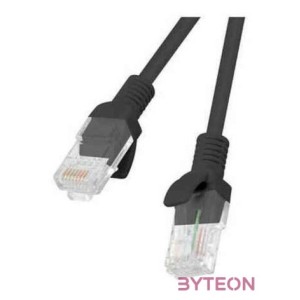 Lanberg patch kábel Cat6 UTP 5 m, fekete