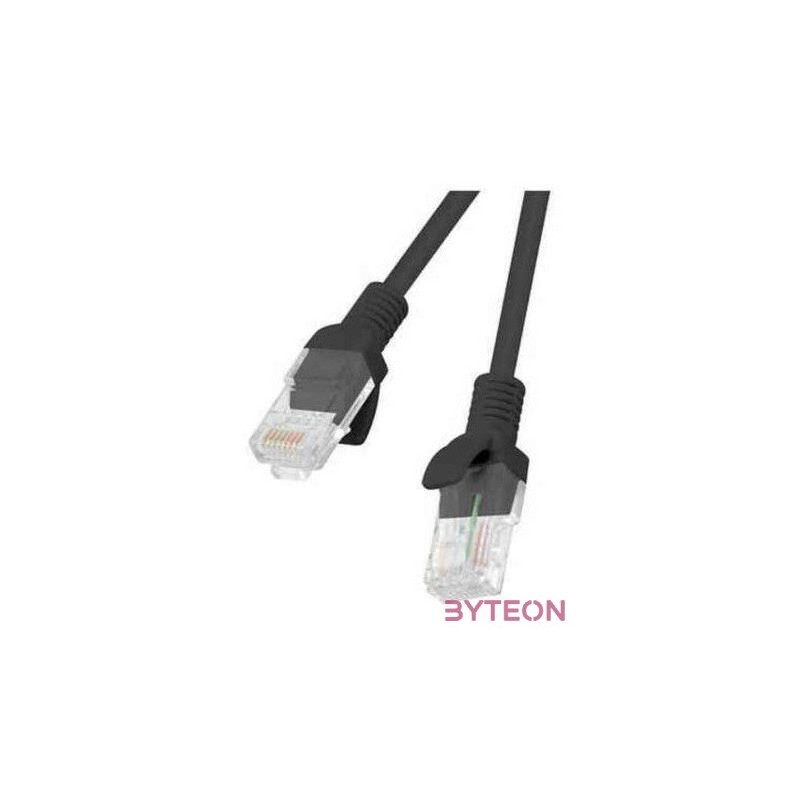 Lanberg patch kábel Cat6 UTP 5 m, fekete