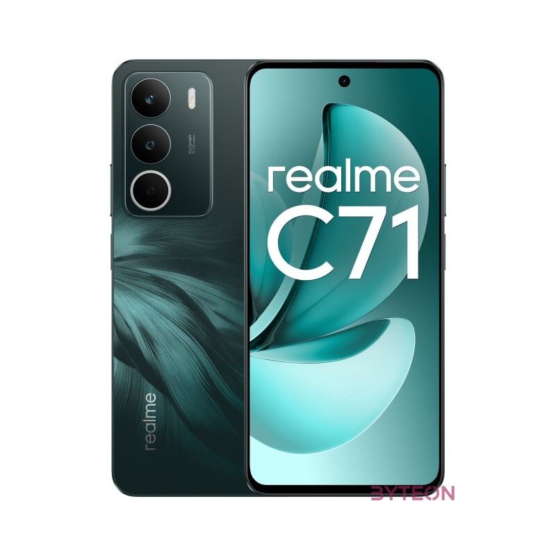 REALME C71 - 256GB8GB EU - Fekete - RMX5303 EU