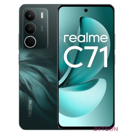 REALME C71 - 256GB8GB EU - Fekete - RMX5303 EU