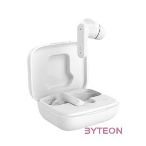 HDP SBOX EB-TWS08-W bluetooth v5.4 in-ear fülhallgató touch kijelzővel és mikrofonnal - BREDRBLE - fehér