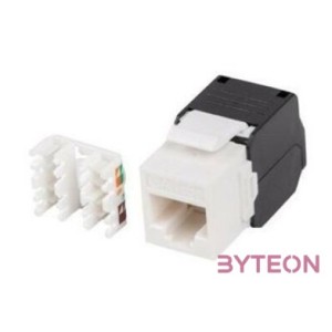 Lanberg Keystone modul, szerszám nélkül szerelhető RJ45 CAT.5e UTP