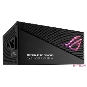 TÁP Asus ROG Strix Aura Edition 1200W - ROG-STRIX-1200G-AURA-GAMING - 80 Gold - ATX 3.0 - Moduláris - fekete tápegység