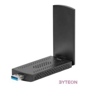 Lanberg WiFi hálózati USB adapter, AX 1200 WiFi6