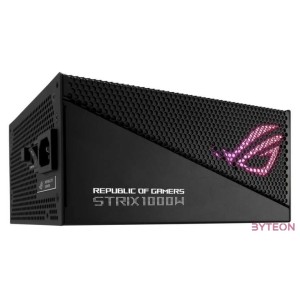 TÁP Asus ROG Strix Aura Edition1000W  - ROG-STRIX-1000G-AURA-GAMING - 80 Gold - ATX 3.1 - Moduláris - fekete tápegység