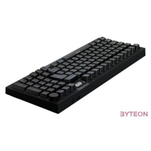 BIL AVAX GM03 PRO 98 Gasket RGB tri-mode mechanikus billentyűzet Gateron piros switch, magyar kiosztás