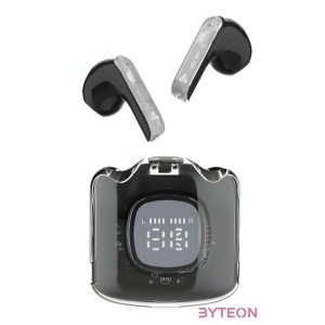 HDP SBOX EB-TWS148B bluetooth v5.3 fülhallgató mikrofonnal - BREDRBLE - fekete