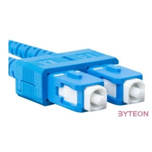 Lanberg Optikai patch SM SC,UPC-LC,UPC duplex 0.5m LSZH G657A1 3.0mm sárga