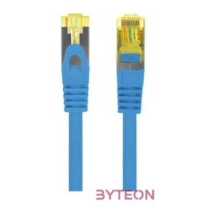 Lanberg Patch kábel CAT.6a S,FTP LSZH 2m kék, réz